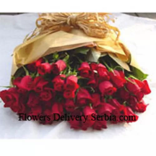 Bouquet de 51 roses rouges